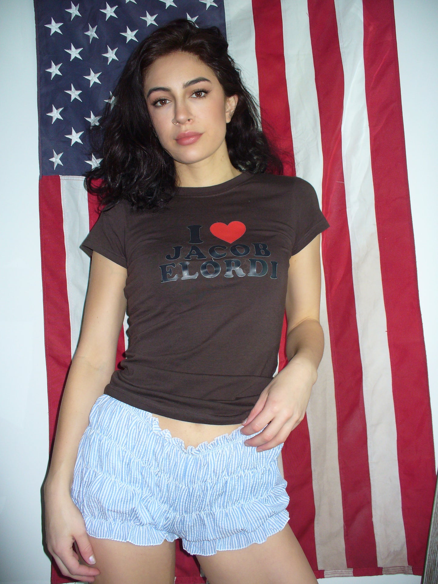 I ❤️ Jacob Elordi Fitted Tee