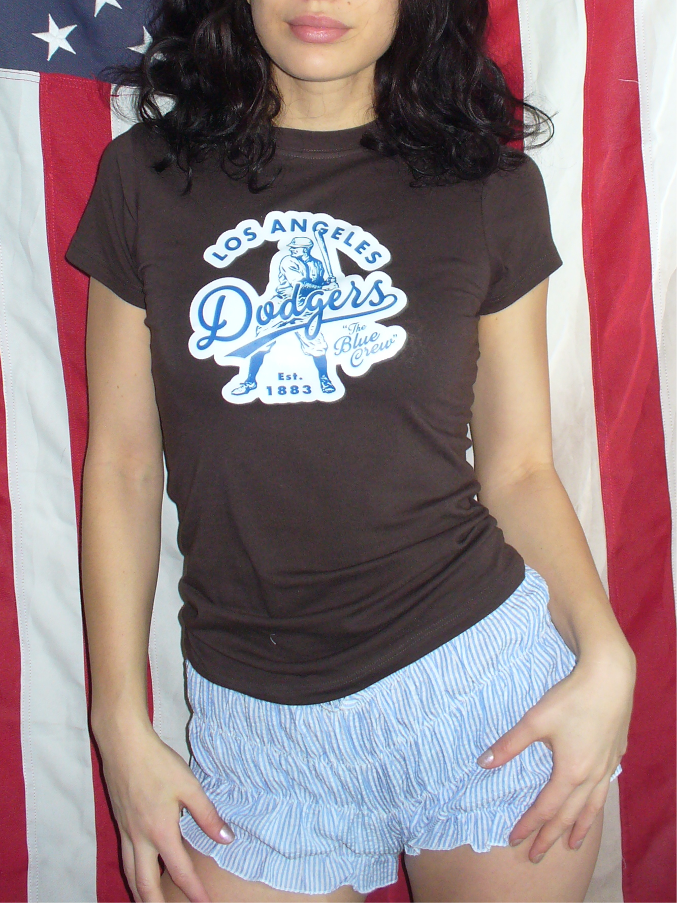 Los Angeles Dodgers Fitted Tee