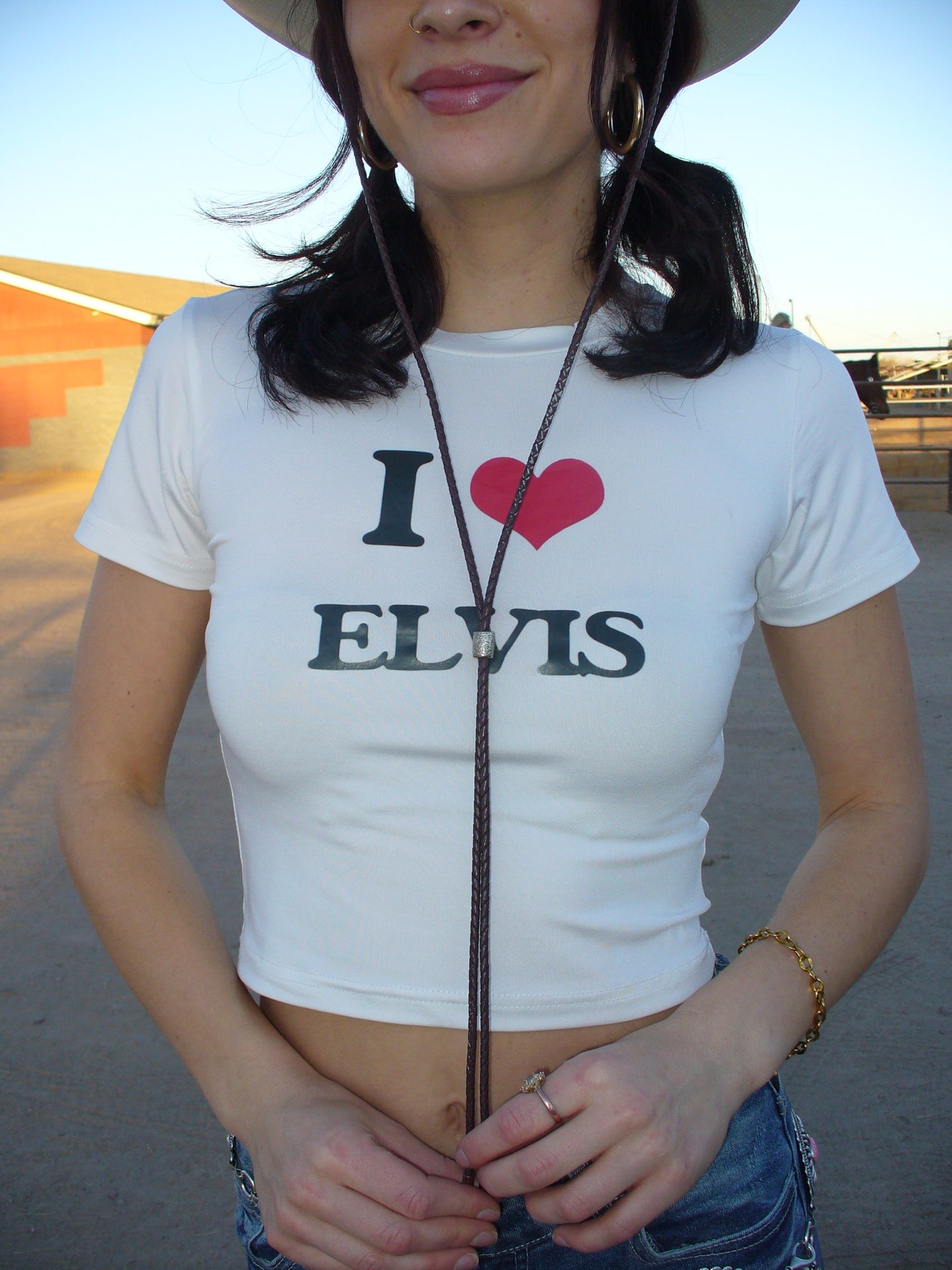 I Love Elvis Baby Tee
