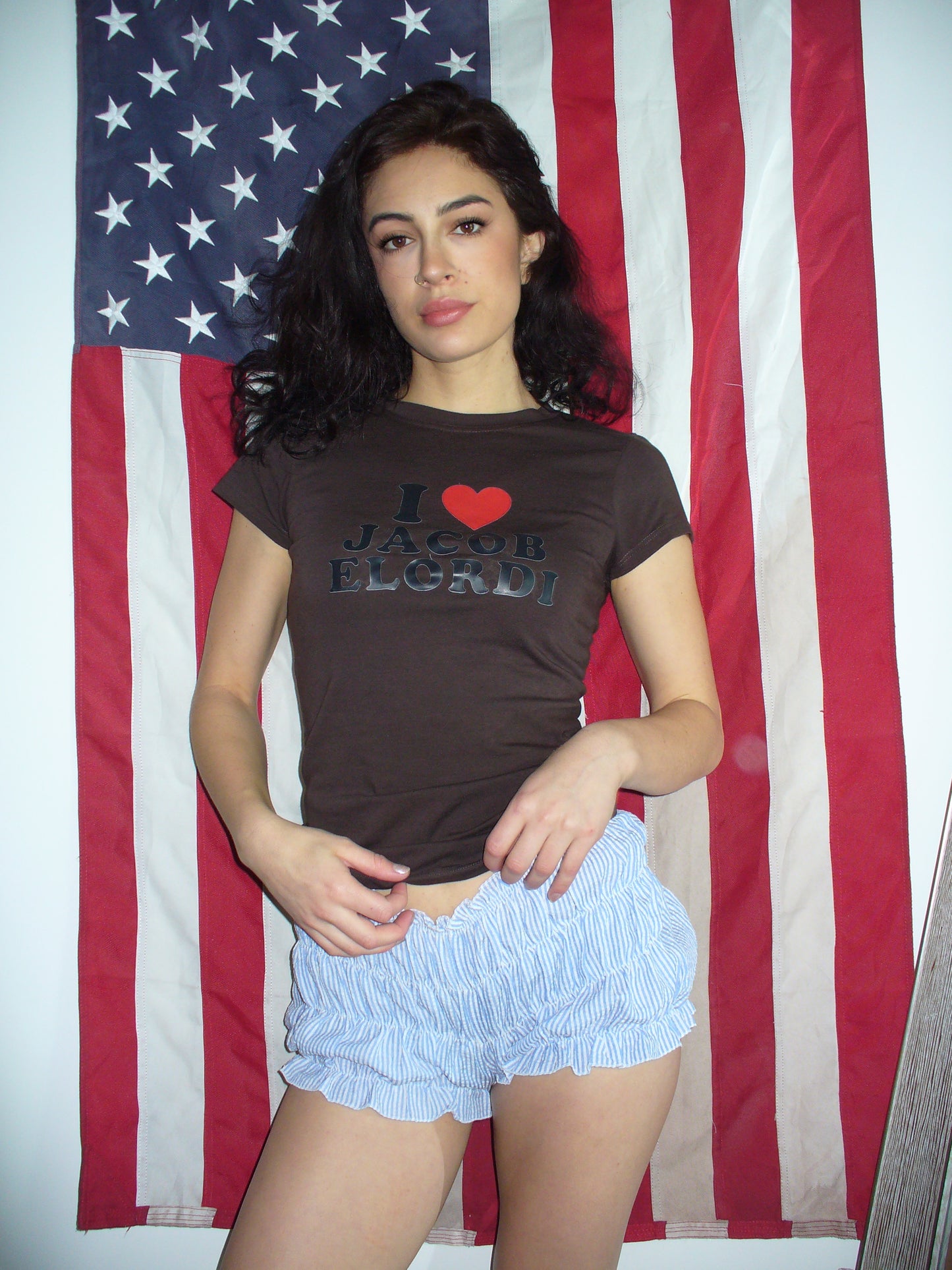 I ❤️ Jacob Elordi Fitted Tee