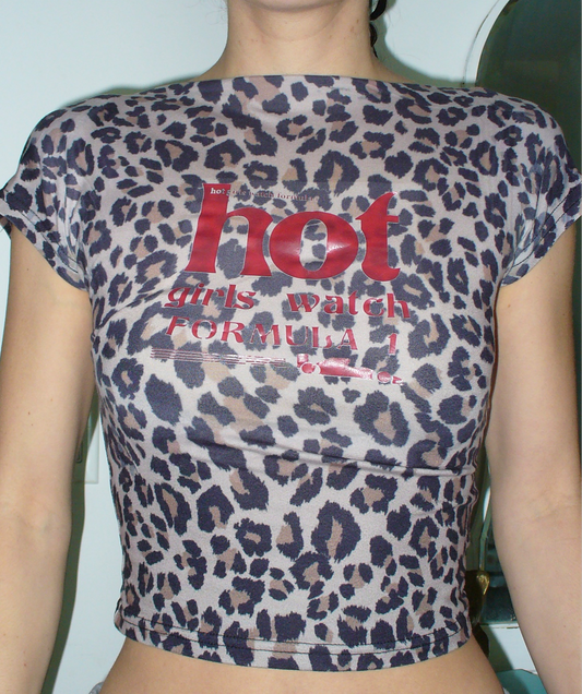 Hot Girls Watch Formula 1 Fitted Tee