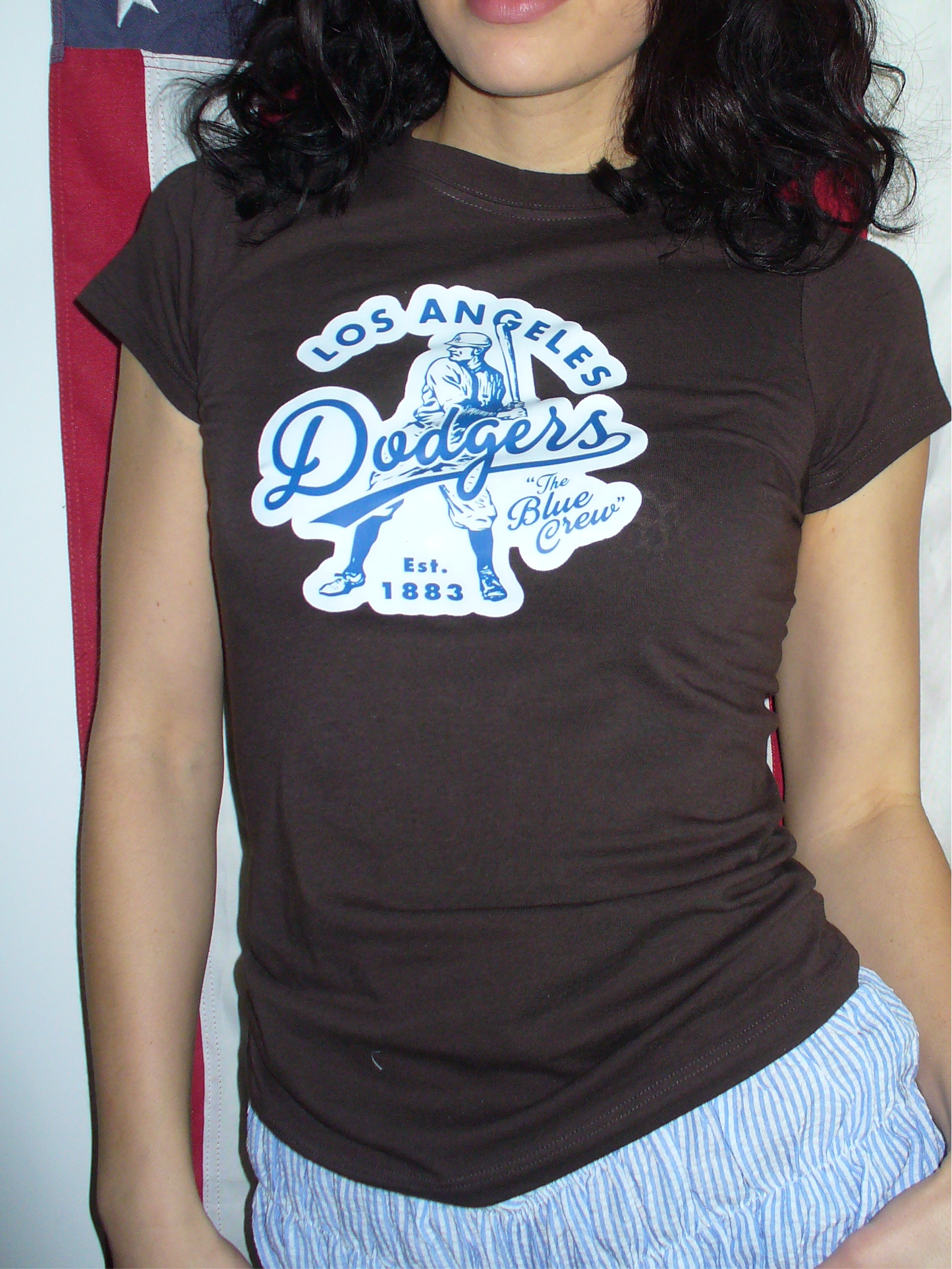 Dodgers Fitted Tee