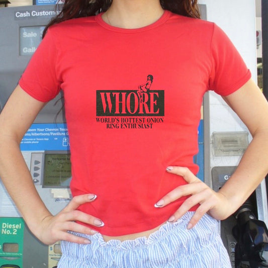 Red World’s Hottest Onion Ring Enthusiast Tee